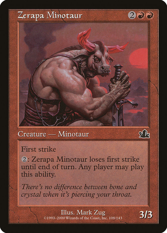 Zerapa Minotaur [Prophecy] | Dragon's Lair Comics and Fantasy Houston TX