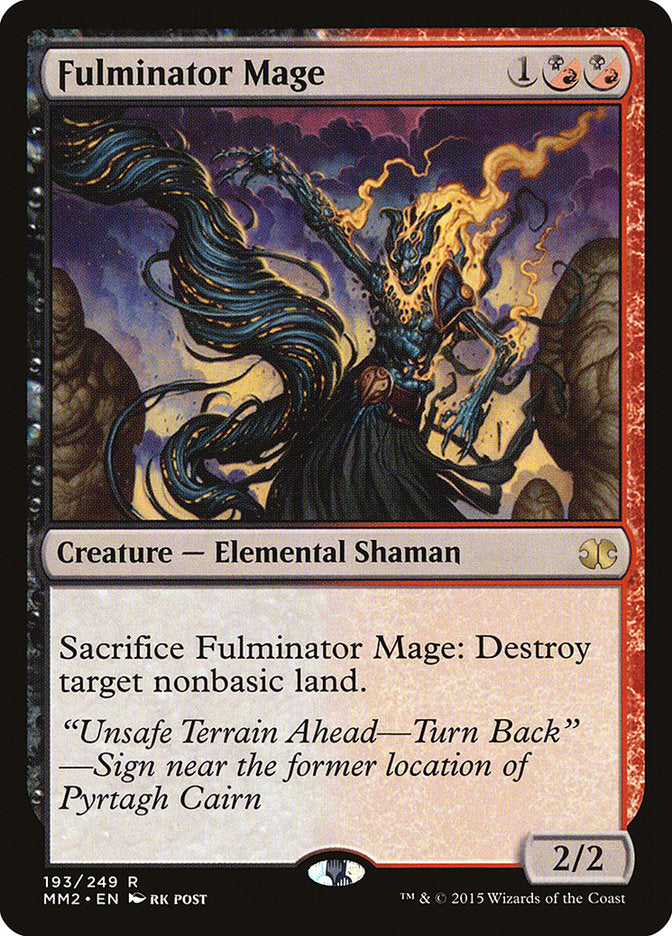 Fulminator Mage [Modern Masters 2015] | Dragon's Lair Comics and Fantasy Houston TX