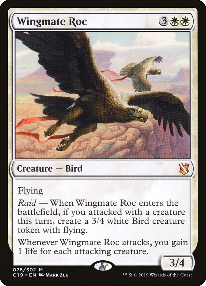 Wingmate Roc [Commander 2019] | Dragon's Lair Comics and Fantasy Houston TX