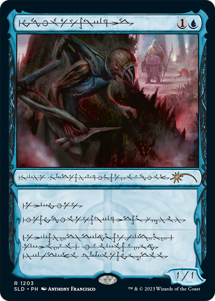 Blighted Agent (Phyrexian) [Secret Lair Drop Series] | Dragon's Lair Comics and Fantasy Houston TX