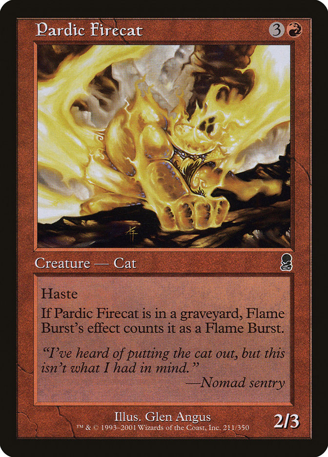 Pardic Firecat [Odyssey] | Dragon's Lair Comics and Fantasy Houston TX