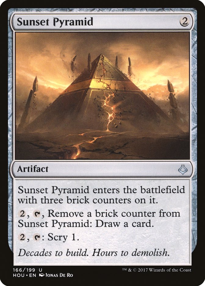 Sunset Pyramid [Hour of Devastation] | Dragon's Lair Comics and Fantasy Houston TX