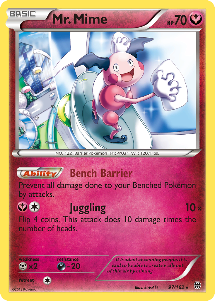 Mr. Mime (97/162) [XY: BREAKthrough] | Dragon's Lair Comics and Fantasy Houston TX