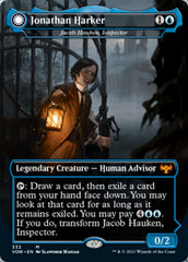 Jacob Hauken, Inspector // Hauken's Insight - Jonathan Harker // Harker's Obsessive Inquiry [Innistrad: Crimson Vow] | Dragon's Lair Comics and Fantasy Houston TX