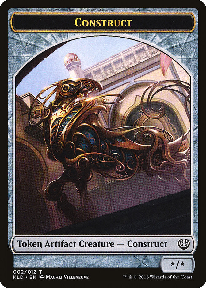 Construct Token (002/012) [Kaladesh Tokens] | Dragon's Lair Comics and Fantasy Houston TX