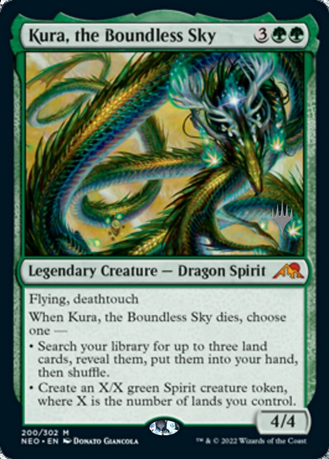 Kura, the Boundless Sky (Promo Pack) [Kamigawa: Neon Dynasty Promos] | Dragon's Lair Comics and Fantasy Houston TX