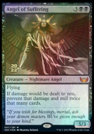 Angel of Suffering [Streets of New Capenna Prerelease Promos] | Dragon's Lair Comics and Fantasy Houston TX