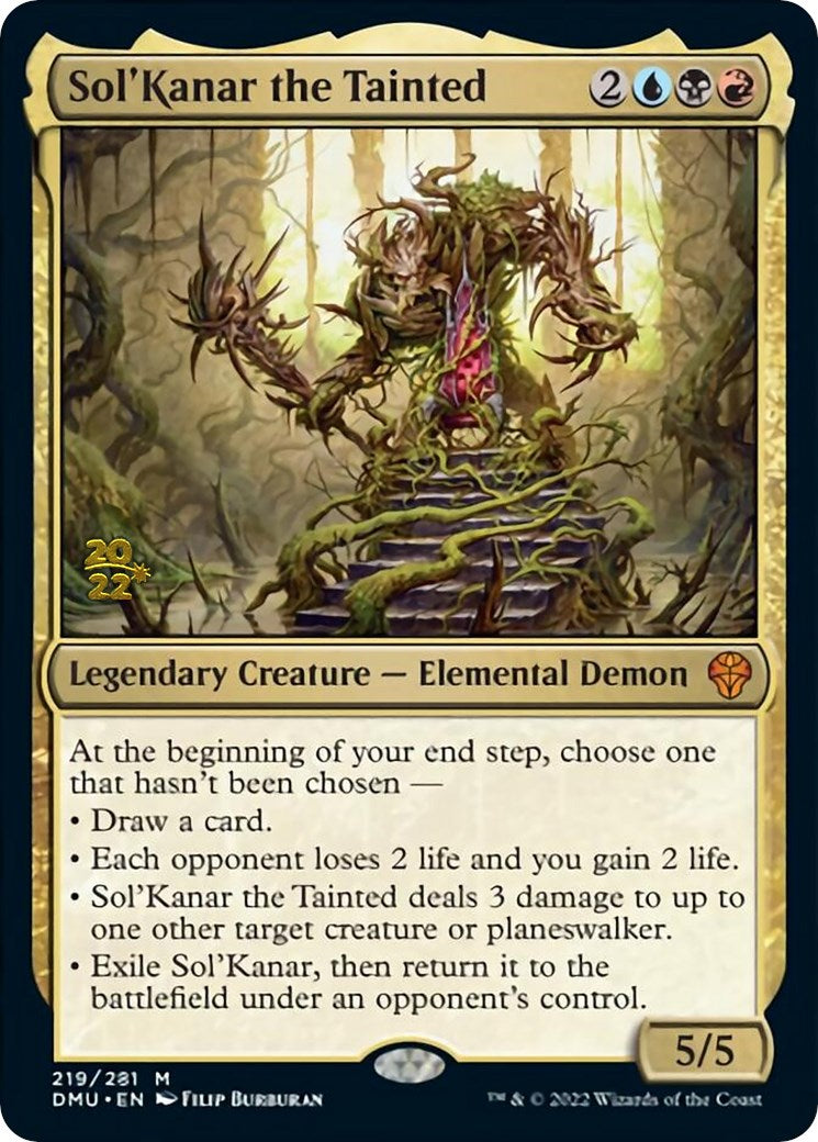 Sol'Kanar the Tainted [Dominaria United Prerelease Promos] | Dragon's Lair Comics and Fantasy Houston TX