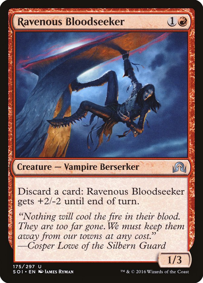 Ravenous Bloodseeker [Shadows over Innistrad] | Dragon's Lair Comics and Fantasy Houston TX