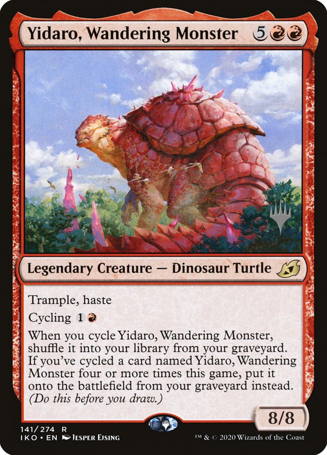 Yidaro, Wandering Monster (Promo Pack) [Ikoria: Lair of Behemoths Promos] | Dragon's Lair Comics and Fantasy Houston TX