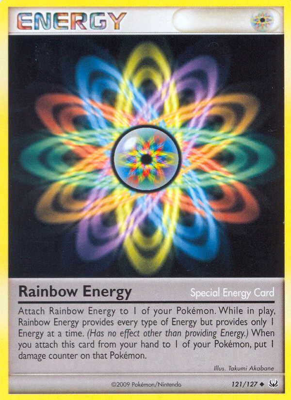 Rainbow Energy (121/127) [Platinum: Base Set] | Dragon's Lair Comics and Fantasy Houston TX