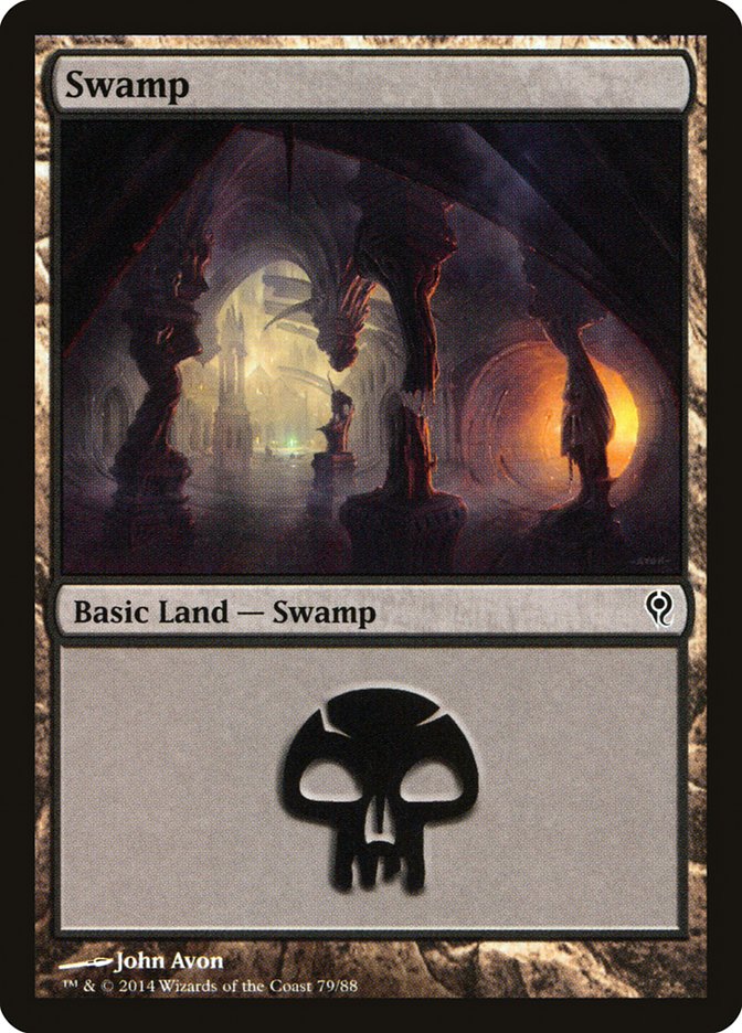 Swamp (79) [Duel Decks: Jace vs. Vraska] | Dragon's Lair Comics and Fantasy Houston TX