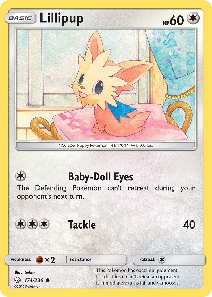 Lillipup (174/236) [Sun & Moon: Cosmic Eclipse] | Dragon's Lair Comics and Fantasy Houston TX