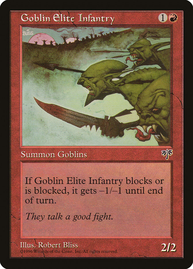 Goblin Elite Infantry [Mirage] | Dragon's Lair Comics and Fantasy Houston TX