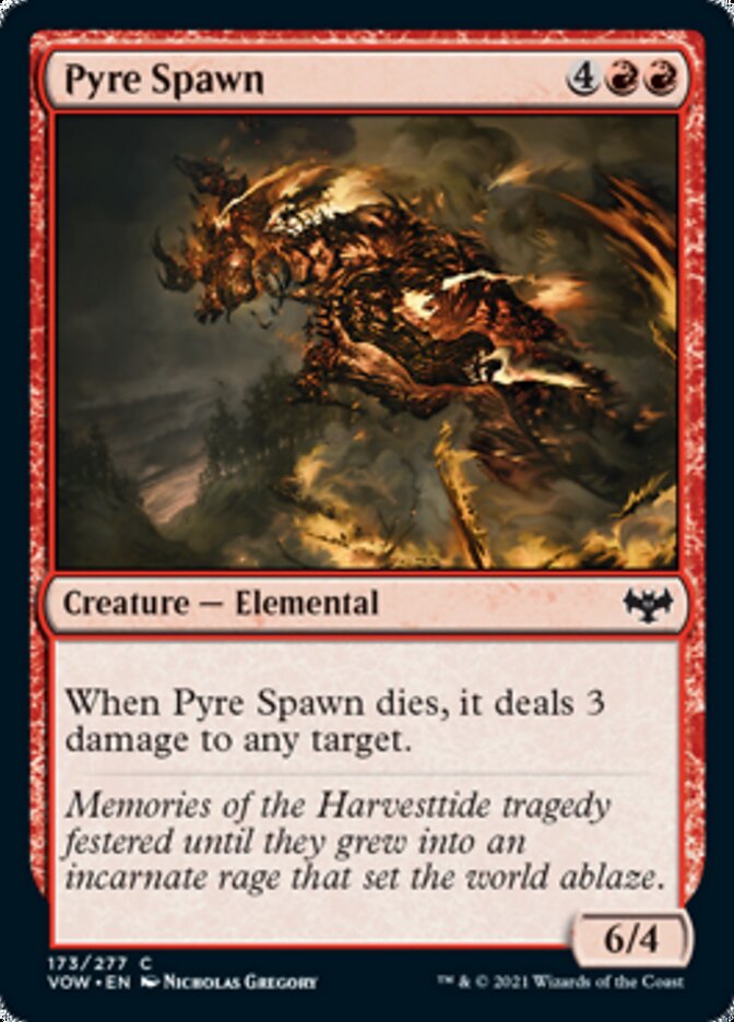 Pyre Spawn [Innistrad: Crimson Vow] | Dragon's Lair Comics and Fantasy Houston TX