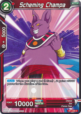 Scheming Champa (BT1-006) [Galactic Battle] | Dragon's Lair Comics and Fantasy Houston TX