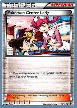 Pokemon Center Lady (93/106) (Primal Groudon - Alejandro Ng-Guzman) [World Championships 2015] | Dragon's Lair Comics and Fantasy Houston TX