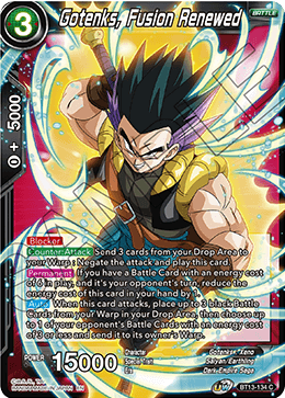 Gotenks, Fusion Renewed (Common) (BT13-134) [Supreme Rivalry] | Dragon's Lair Comics and Fantasy Houston TX