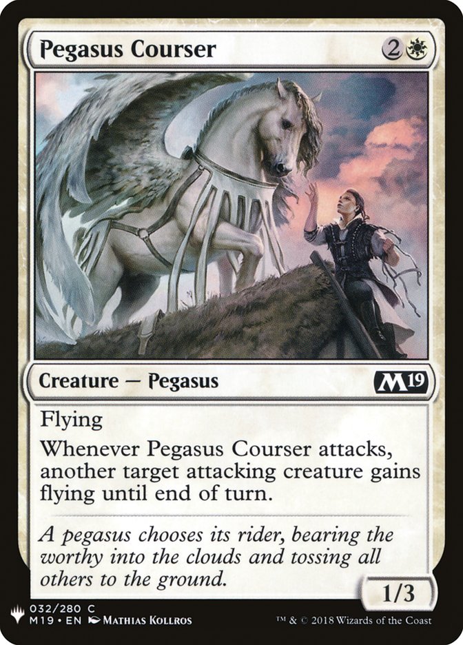 Pegasus Courser [Mystery Booster] | Dragon's Lair Comics and Fantasy Houston TX