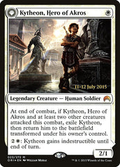 Kytheon, Hero of Akros // Gideon, Battle-Forged [Magic Origins Prerelease Promos] | Dragon's Lair Comics and Fantasy Houston TX