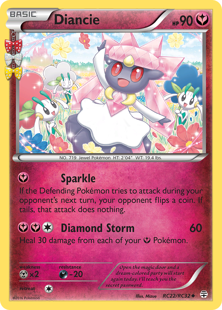 Diancie (RC22/RC32) [XY: Generations] | Dragon's Lair Comics and Fantasy Houston TX