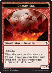 Dragon Egg // Dragon Double-Sided Token [Commander 2018 Tokens] | Dragon's Lair Comics and Fantasy Houston TX