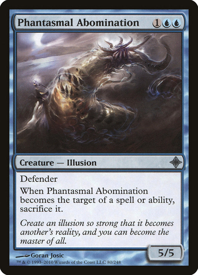 Phantasmal Abomination [Rise of the Eldrazi] | Dragon's Lair Comics and Fantasy Houston TX