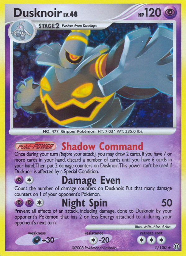 Dusknoir (1/100) [Diamond & Pearl: Stormfront] | Dragon's Lair Comics and Fantasy Houston TX