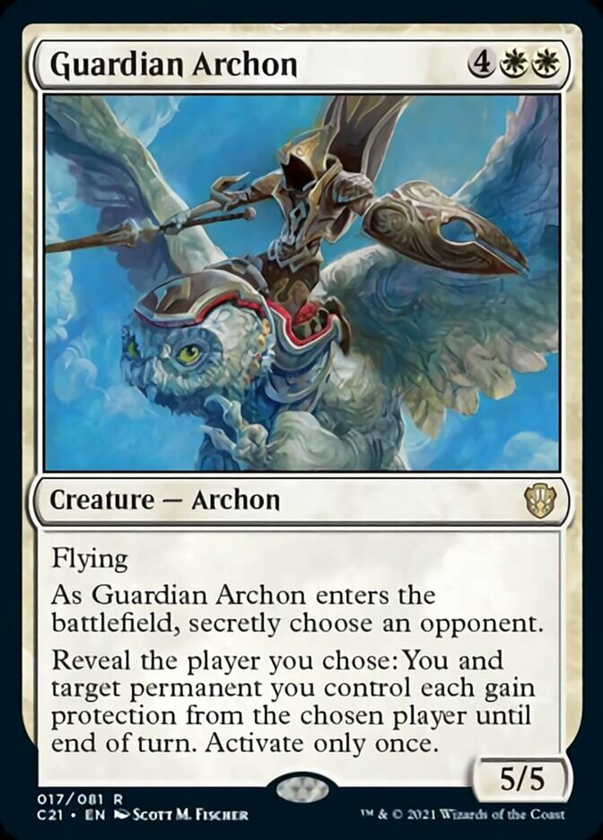 Guardian Archon [Commander 2021] | Dragon's Lair Comics and Fantasy Houston TX