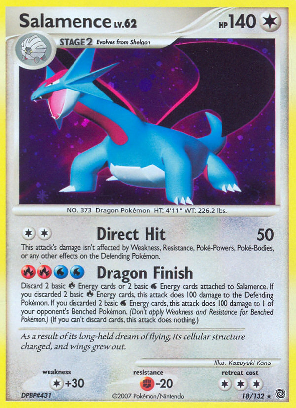 Salamence (18/132) [Diamond & Pearl: Secret Wonders] | Dragon's Lair Comics and Fantasy Houston TX