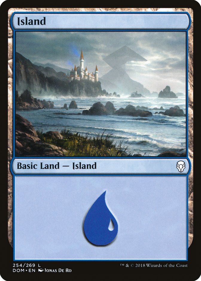 Island (254) [Dominaria] | Dragon's Lair Comics and Fantasy Houston TX