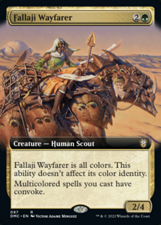 Fallaji Wayfarer (Extended Art) [Dominaria United Commander] | Dragon's Lair Comics and Fantasy Houston TX