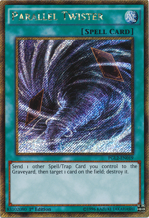 Parallel Twister [PGL2-EN019] Gold Secret Rare | Dragon's Lair Comics and Fantasy Houston TX