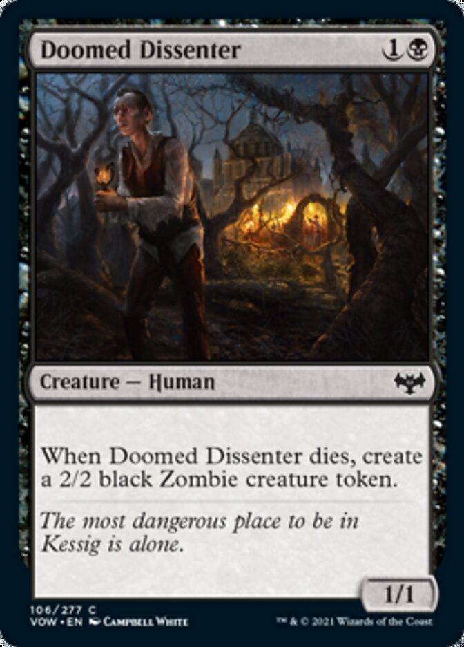 Doomed Dissenter [Innistrad: Crimson Vow] | Dragon's Lair Comics and Fantasy Houston TX