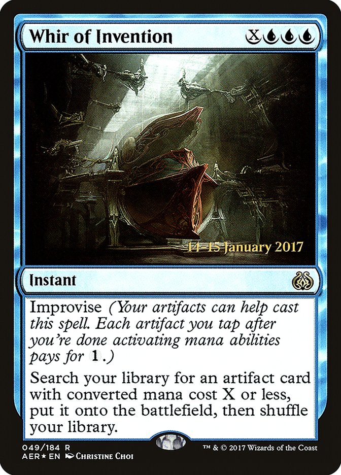 Whir of Invention [Aether Revolt Prerelease Promos] | Dragon's Lair Comics and Fantasy Houston TX