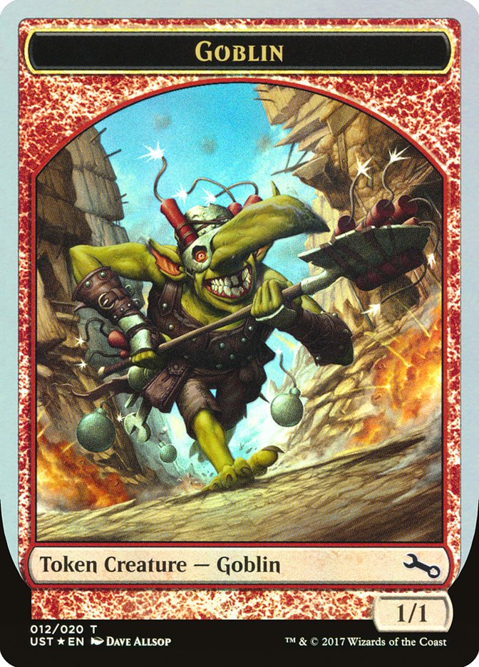 Goblin Token [Unstable Tokens] | Dragon's Lair Comics and Fantasy Houston TX