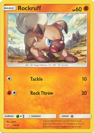 Rockruff (14/30) [Sun & Moon: Trainer Kit - Lycanroc] | Dragon's Lair Comics and Fantasy Houston TX