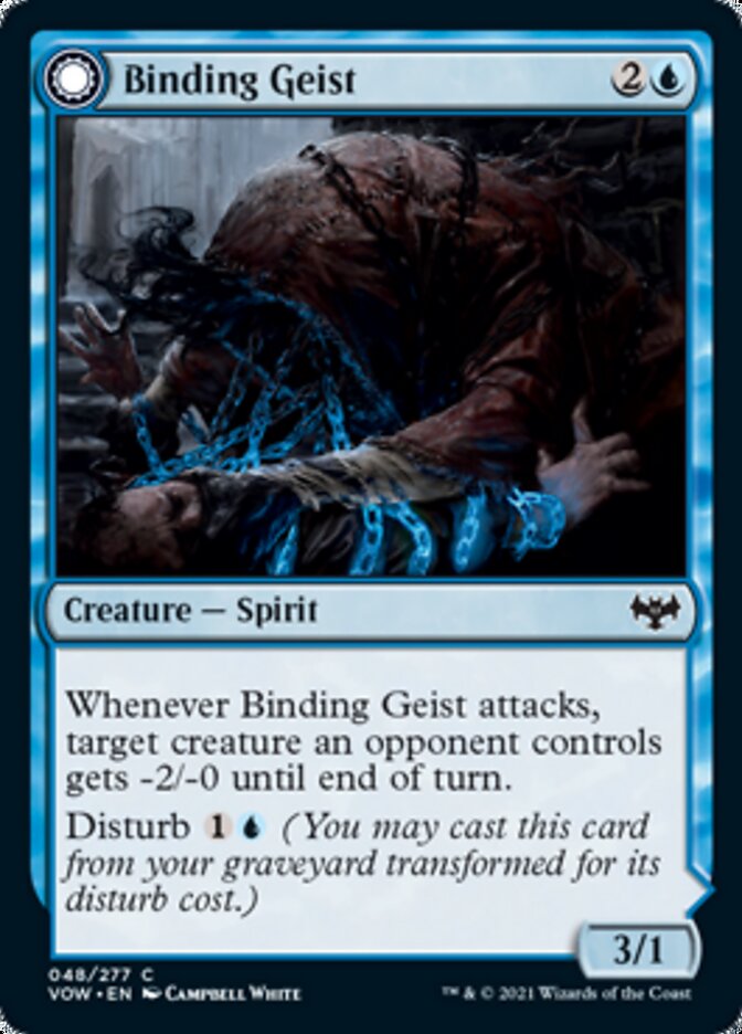 Binding Geist // Spectral Binding [Innistrad: Crimson Vow] | Dragon's Lair Comics and Fantasy Houston TX