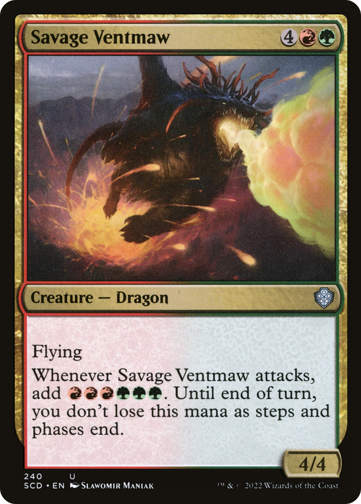 Savage Ventmaw [Starter Commander Decks] | Dragon's Lair Comics and Fantasy Houston TX