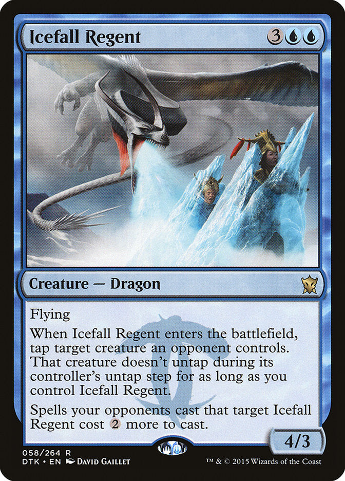 Icefall Regent [Dragons of Tarkir] | Dragon's Lair Comics and Fantasy Houston TX