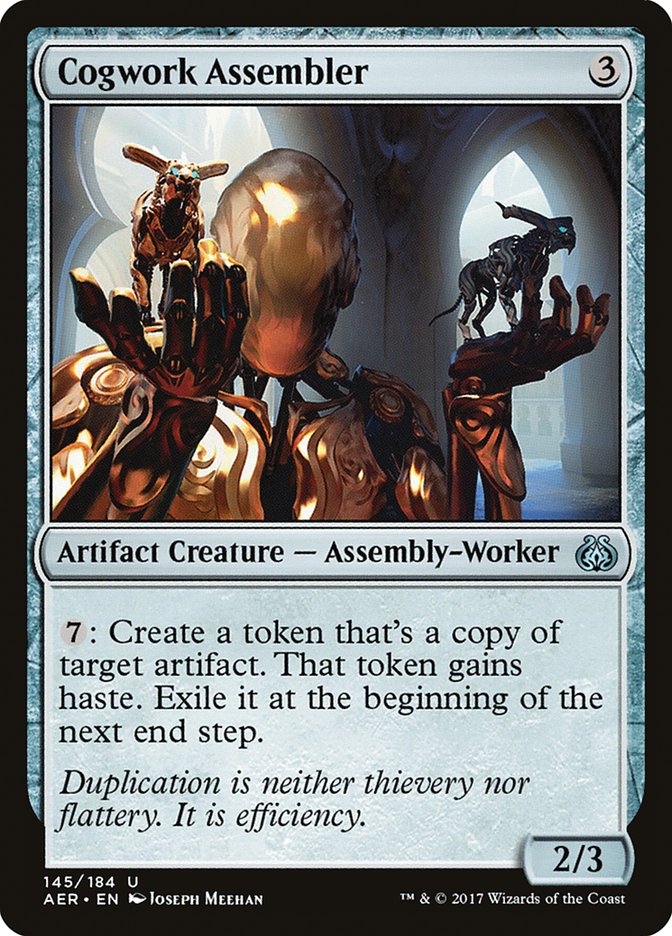 Cogwork Assembler [Aether Revolt] | Dragon's Lair Comics and Fantasy Houston TX