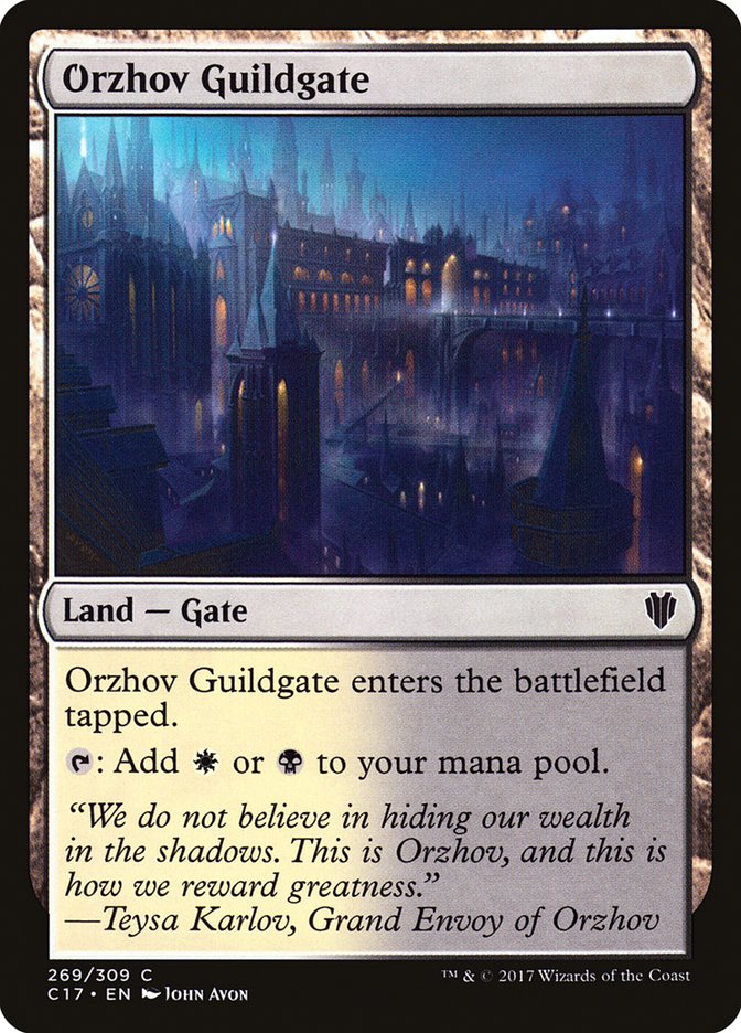 Orzhov Guildgate [Commander 2017] | Dragon's Lair Comics and Fantasy Houston TX