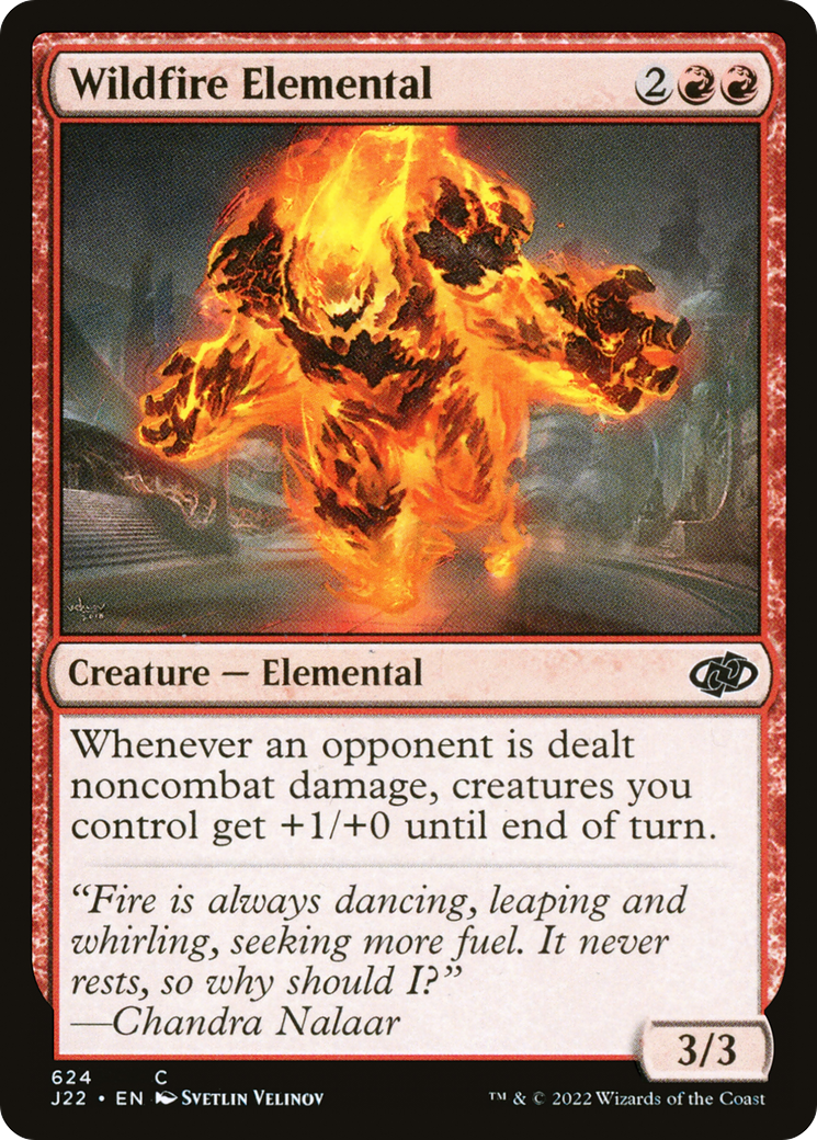 Wildfire Elemental [Jumpstart 2022] | Dragon's Lair Comics and Fantasy Houston TX