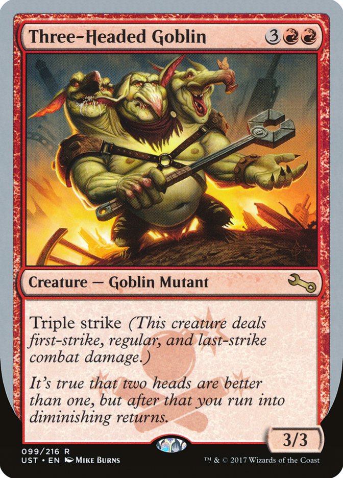 Three-Headed Goblin [Unstable] | Dragon's Lair Comics and Fantasy Houston TX