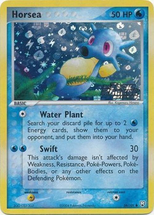 Horsea (58/109) (Stamped) [EX: Team Rocket Returns] | Dragon's Lair Comics and Fantasy Houston TX