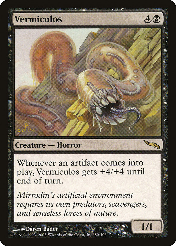 Vermiculos [Mirrodin] | Dragon's Lair Comics and Fantasy Houston TX