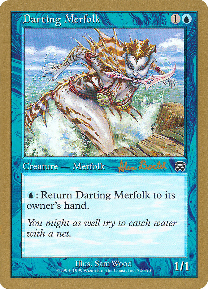 Darting Merfolk (Alex Borteh) [World Championship Decks 2001] | Dragon's Lair Comics and Fantasy Houston TX