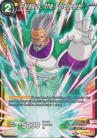 Paragus, the Forebearer (EX07-09) [Magnificent Collection Fusion Hero] | Dragon's Lair Comics and Fantasy Houston TX