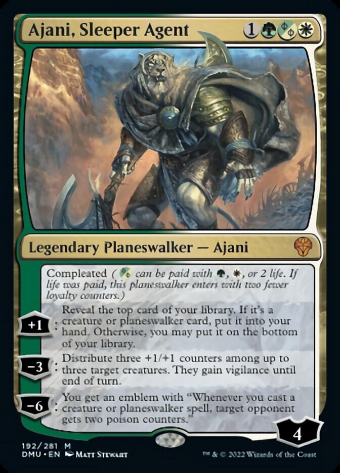 Ajani, Sleeper Agent [Dominaria United] | Dragon's Lair Comics and Fantasy Houston TX