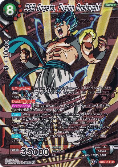 SSB Gogeta, Fusion Onslaught (Collector's Selection Vol. 1) (BT6-014) [Promotion Cards] | Dragon's Lair Comics and Fantasy Houston TX